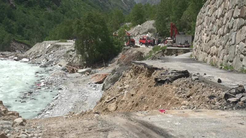 bérarde inondée