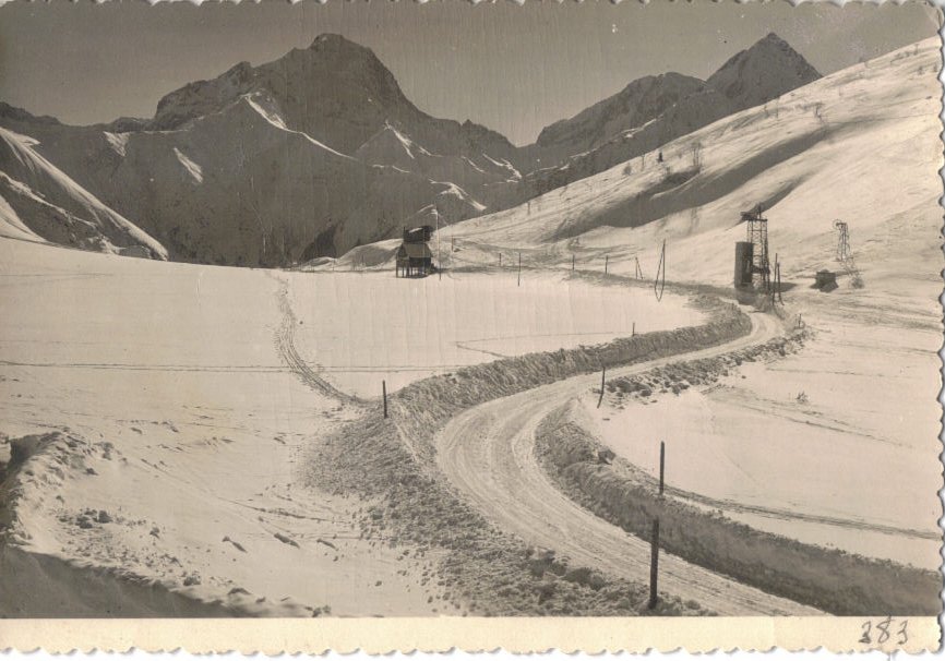 Deux Alpes, hiver années 50