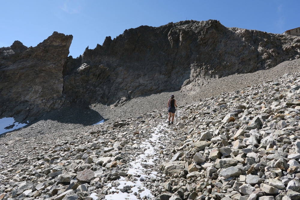 fin de montée à Planchard